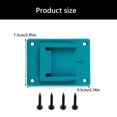 thumbnail image 5 of BQBQERT Wall Mount Tool Organizers for Cordless Drill Impacts Wrench Storage Electric Tool Rack Stand Slots, 5 of 7