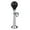 Silver, variant on HHeiK Bugle Horn, Retro Clown Horn, Classic Vintage Metal Twist Loudspeaker Siren Hooter Snail Air Horn for Vehicles Bicycles Golf Cart