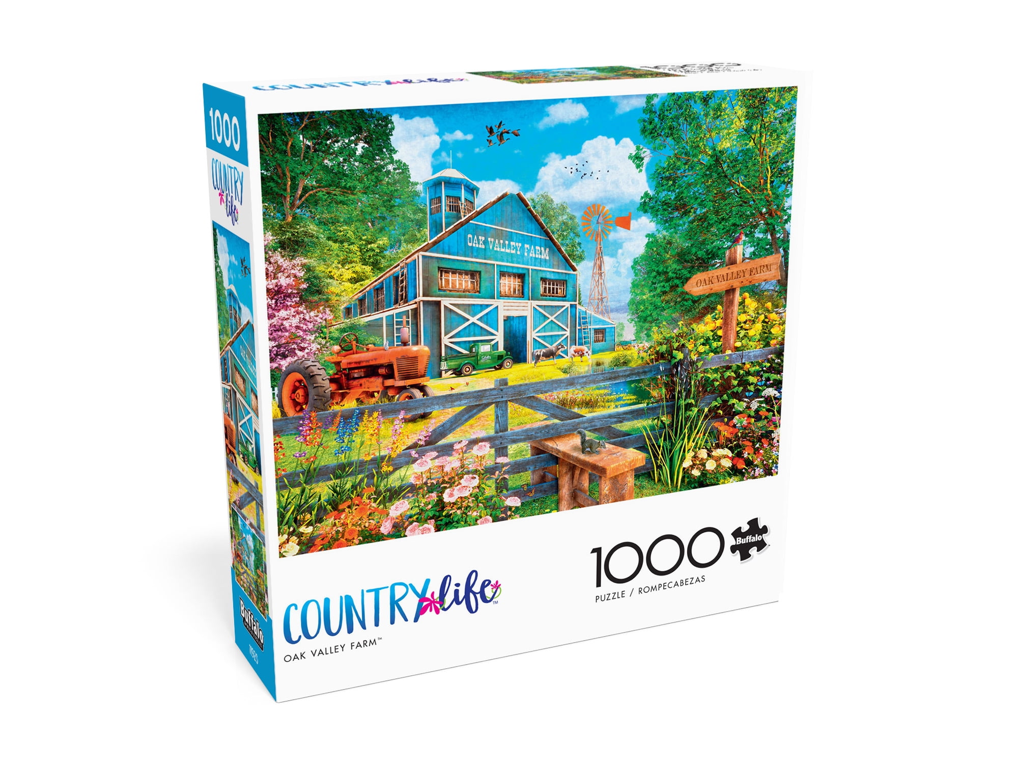 Buffalo Games 1000-Piece Country Life Interlocking Jigsaw Puzzle Assortment for Adults Ages 14+, Style May Vary