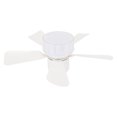 thumbnail image 1 of Socket Fan Light, 3 Colors Dimmable Silent Screw In Ceiling Fan with Remote for Bedroom Living Room Kitchen Restaurant, 1 of 7