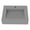 Gray, variant on Castello USA Inc Pyramid 24" Solid Surface Manmade Stone Bathroom Sink in Black