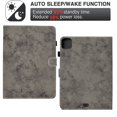 thumbnail image 2 of GSFY Case for 2024 iPad Air 11 Inch 6th Gen (M2), PU Leather Protective Folio Stand Cover Auto Sleep Wake Multiple Viewing for iPad Air 11 6th/iPad Air 10.9 4th &5th/iPad Pro 11 (2018-2022)，DC-Gray, 2 of 9
