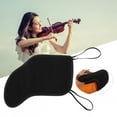 thumbnail image 2 of Domqga 4/4-4/3 Violin Chin Shoulder Rest Black Flannelette Pad Protector Musical Instrument Accessories,Musical Instrument,Violin Chin Shoulder Rest, 2 of 9