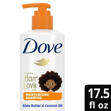 2X - Dove Beauty Kids' Moisturizing Pump Shampoo for Coils, Curls Waves - 17.5 fl oz