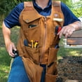 thumbnail image 3 of Bucket Boss Canvas SuperVest Small/Medium Work Apron, in Brown, 80400, 3 of 4