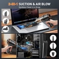 thumbnail image 3 of Aspirador portátil para coche KMM 11000PA con Air Duster 120W, 3 of 7