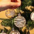 thumbnail image 4 of 6 bolas de Navidad blancas de plástico con forma de copo de nieve, adornos para árbol de Navidad, colgantes para decoración del hogar, fiestas de Navidad, 4 of 5