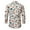 White, variant on SNKSDGM New Trending My Items Fashion Men's Autumn Winter Casual Christmas Printed Long Sleeve Top Blouse Shirts