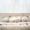 thumbnail image 4 of Ambesonne Shabby Flora Throw Pillow Cover 4 Pack, Soft Flower Petals, 18", Multicolor, 4 of 5