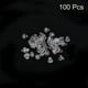 thumbnail image 3 of Resortes para aretes, paquete de 100 resortes de silicona para aretes, resortes suaves para aretes de gancho de pescado (transparente, 6mm), 3 of 6