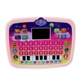 thumbnail image 1 of Early Education English Tablet Alphabet Numbers Words Learning Machine Kids Tablet Toy Multi-learning Laptop Toys Gift Girls Pink, 1 of 8