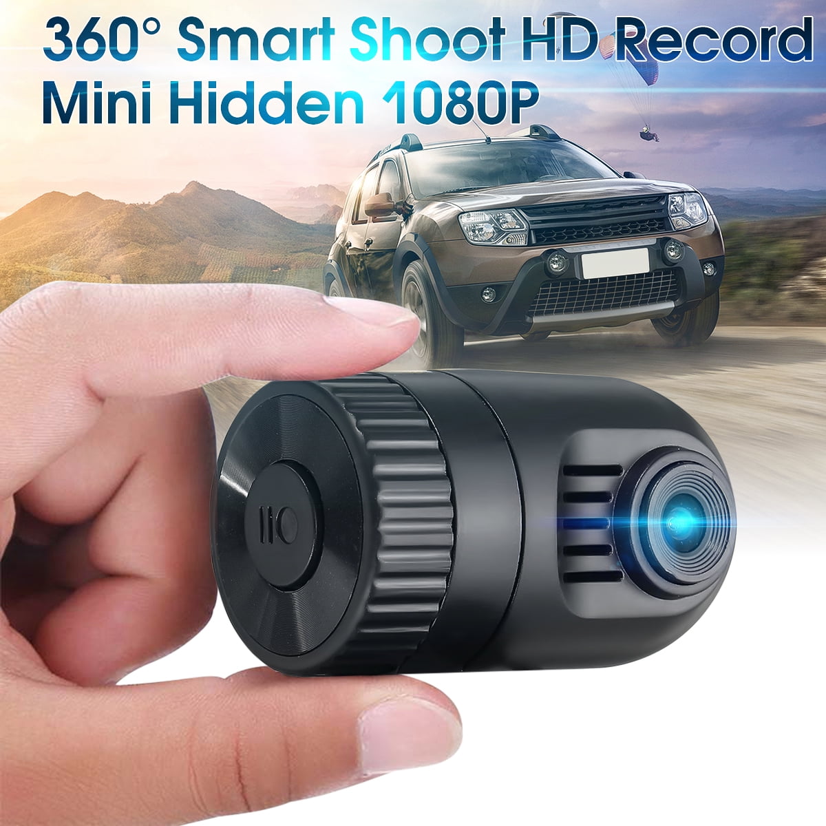 1080P HD Car DVR Video Recorder Hidden Dash Cam G Sensor Camera Night