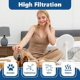 thumbnail image 3 of 30 Pack Humidifier Replacement Filters for LEVOIT, Mineral Absorption Pad Compatible with LV600S, LV600HH, OasisMist450S, 3 of 4
