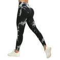 thumbnail image 3 of Anti Cellulite Leggings Womens Butt Lifting Tummy Control Resistance Band Leggings Cellumove 3D Compression Legging Black XL, 3 of 5