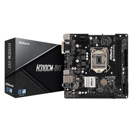 Asrock Intel H310 LGA 1151 Socket H4 Micro ATX DDR4-SDRAM Motherboard