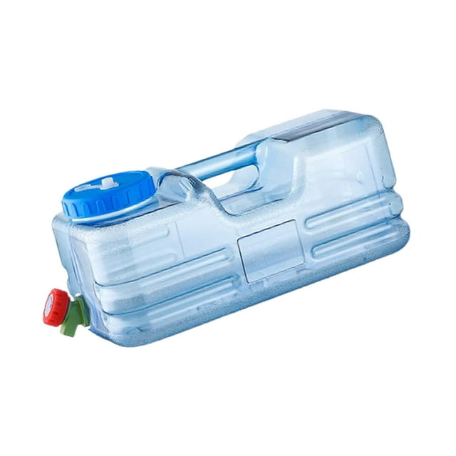 GROWTH TANK Water Storage Jug Portable Reusable Sturdy Wide Mouth Water Bucket Water Storage 10L