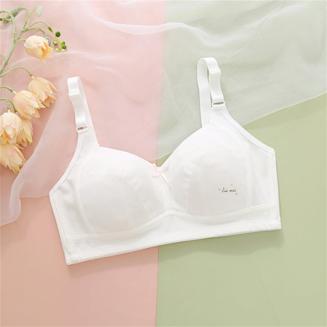 Girls Underwear For Girls Seamless Training Bras With Adjustable Straps ComfortFlex Fit Racerback For Teen Girls 8 To 14 Years Healthier Comfort And Support