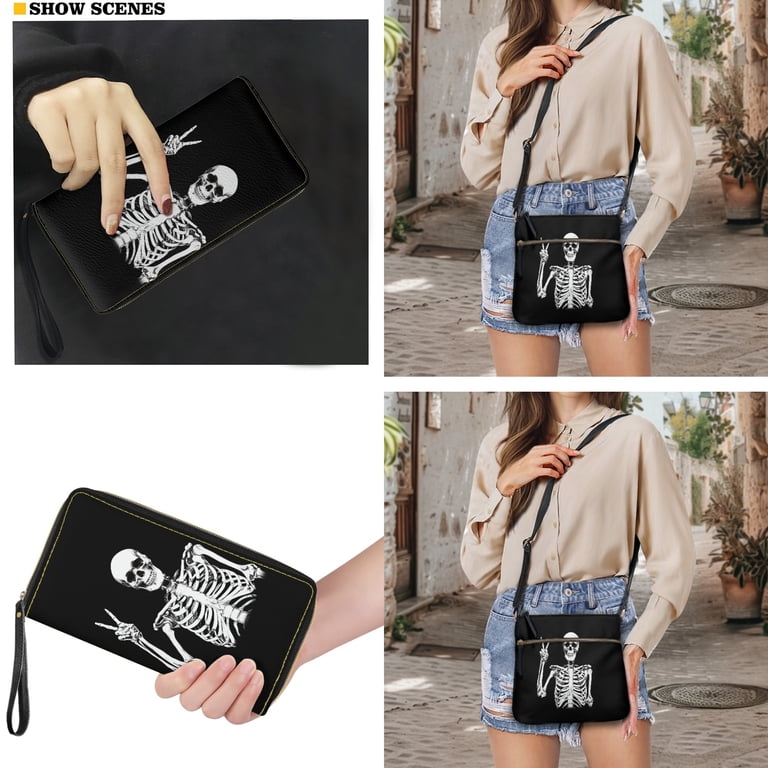 財布・ケース・小物入れ Skull P 0105 財布・ケース・小物入れ Skull P 0105 Skull Wristlet