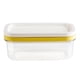 thumbnail image 1 of Plato Cortador Mantequilla Con Caja Recipiente Plástico Tapa (200 G) Amarillo, 1 of 9