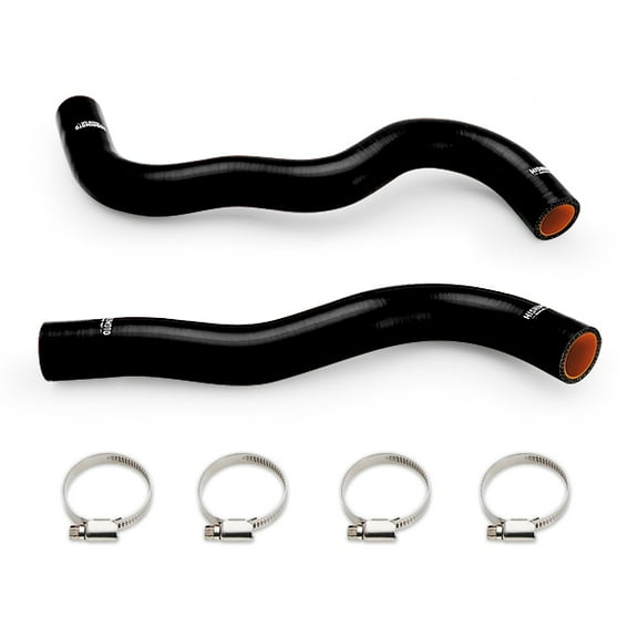 Mishimoto MMHOSE-CIV-16BK Silicone Radiator Hose Kit Compatible With Honda Civic 1.5T 2016-2021 Black