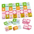 thumbnail image 2 of Juego de cartas flash de matemáticas, juguete de aprendizaje preescolar, juego de correspondencias de aprendizaje preescolar, 56 tarjetas, tablero de, 2 of 9