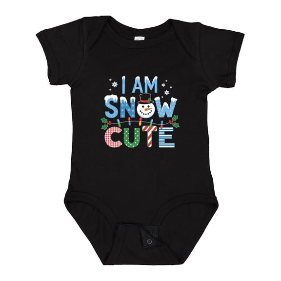 Inktastic I Am Snow Cute Boys or Girls Baby Bodysuit