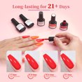 thumbnail image 4 of Saviland 33PCS Gel Nail Polish Kit- Soak-off U V/LED Gel Nail Polish Sets with Base Nail Coat, Glossy & Matte Top Coat, 4 of 7