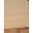 thumbnail image 4 of Contemporary Home Living 1.75' x 2.75' Tufted Solid Bordered Area Throw Rug - Beige and Blue, 4 of 6
