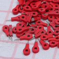 thumbnail image 3 of 100 pcs Globles push pins wooden fixing needle office pin wooden home office pin, 3 of 3