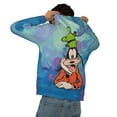 thumbnail image 2 of Goofy Men's Hoodie Novelty Graphic Long Sleeve Adult Sweatshirt Casual Unisex Pullover Sweater Hooded Tracksuit, 2 of 8