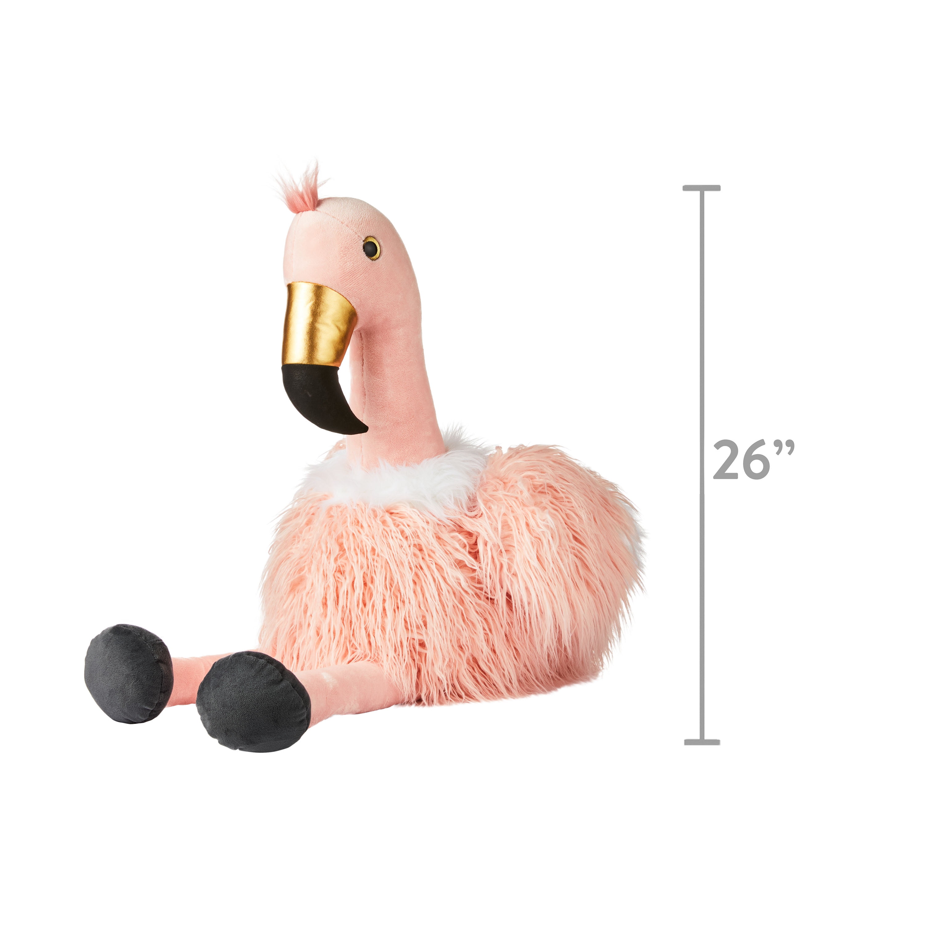 Big 2024 flamingo plush