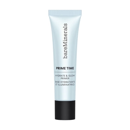 bareMinerals Prime Time Hydrate and Glow Primer, Face Primer, 1 oz