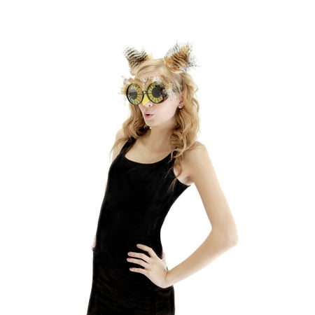 Owl Ears and Glasses Adult Accessory Kit