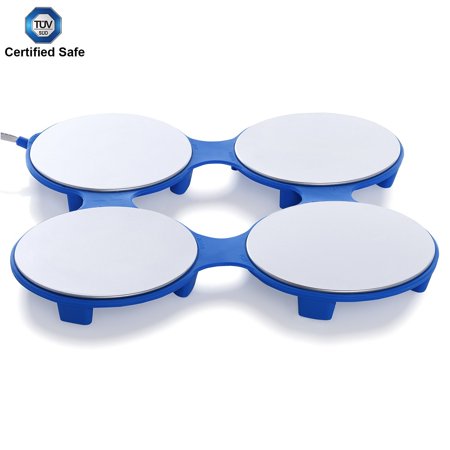 Hotmat Electric Food Warming Tray Compact Portable Dual