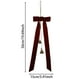 thumbnail image 3 of Adorno de lazos de terciopelo navideño | Moño de cinta roja flokada para árbol, corona, envoltorio de regalo | Decoración navideña colgante duradera, elegante toque festivo, toque suave, paquete de 1, 3 of 7