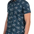 thumbnail image 5 of Camisa Ultra Slim Manga Corta Lee Hombre 342 azul XXG, 5 of 5