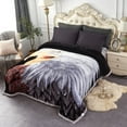 thumbnail image 5 of JML Lion And Eagle Printed Winter Blanket Korean Style Blanket 85" x 93", 5 of 5