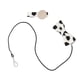 thumbnail image 3 of Cordón Antipérdida, Clip De Plástico, Cordón Blanco Y Negro, Buena Fijación, Oreja única Para Viajes, Trabajo, Deportes, Niños, Ancianos ANGGREK AHX405, 3 of 8