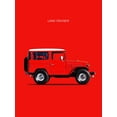 thumbnail image 2 of Art.com Toyota Land Cruiser FJ40 1977 Art Print by Mark Rogan, 12" x 16", 2 of 4
