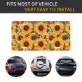 thumbnail image 5 of Zufioo Colorful Bohemian Sunflower Print Car Aluminum Front License Plate, 12x6 Inch Decorative Personalized Car License Plate Car Accessories, 5 of 8