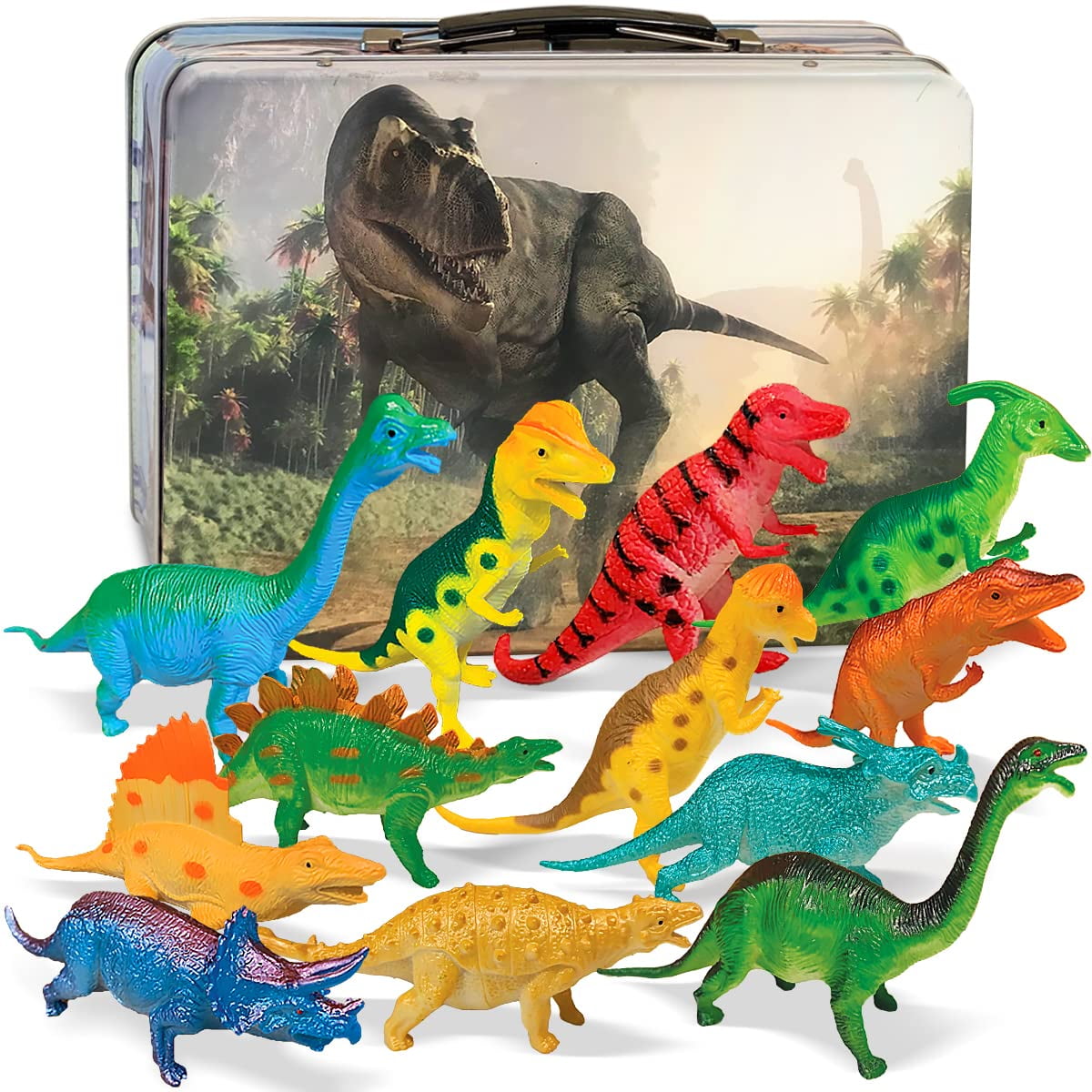 Bees Me Dinosaur Toys Fun Prehistoric Animal Action Figures