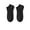 Black, variant on Men's Low Cut Socks Breathable Cotton Ankle Socks Comfortable Socks for Sneakers Dark Gray Free Size