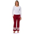 thumbnail image 7 of Coca-Cola Women's Holiday Graphic Junior's Sweatpants Flair Lounge Pajama Pants, 7 of 7