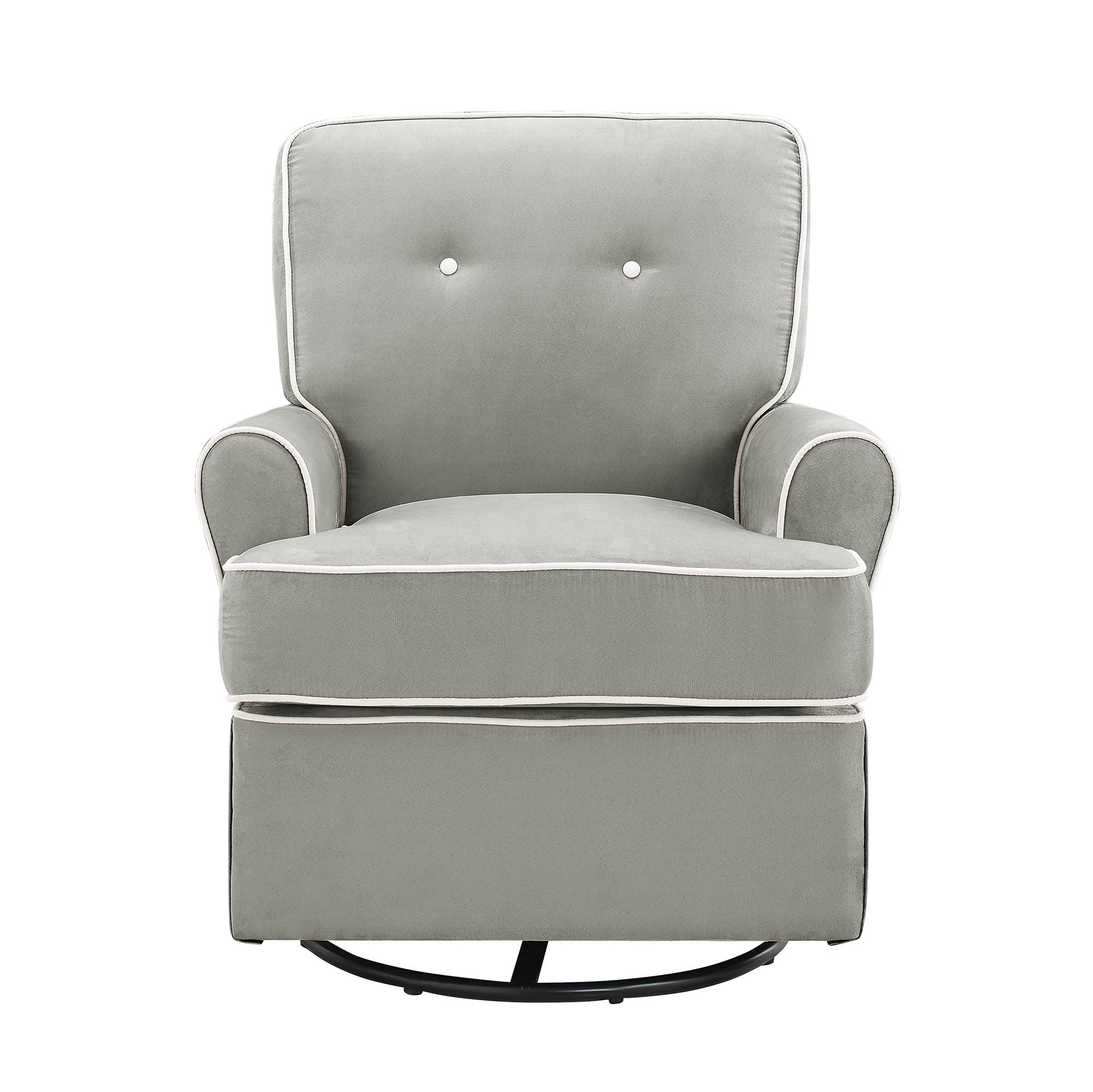 Baby Relax Tinsley Swivel Glider Gray - image 2 of 8