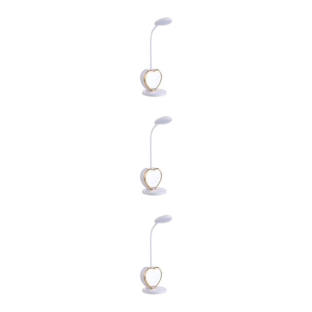 Lámpara de escritorio LED Wosthever para niñas ORO BLANCO