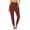 C134/Red, variant on XIYON Yoga Pants Women Casual Loose Comfy Cropped Work High Waisted Pants With Pockets Elastic Soft Yoga Leggings For Workout