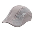 thumbnail image 2 of Sombrero de sol transpirable Macarena Gorras de béisbol deportivas informales Gris claro, 2 of 8