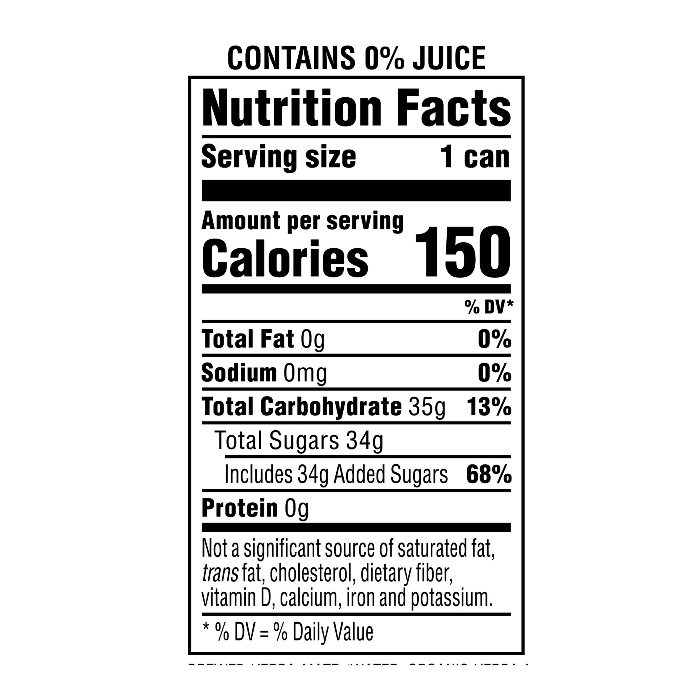 Yachak Organic Plant Based Energy, Ultimate Mint Yerba Mate Iced Tea Drink, 16 fl oz, 12 Pack Cans