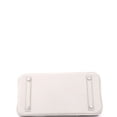 thumbnail image 4 of Pre-Owned Birkin Handbag Light Swift with Palladium Hardware 30 By Rebag, 4 of 7