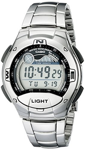 casio men's sports tide and moon graph watch